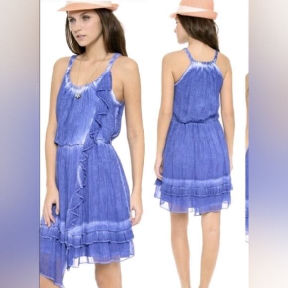 Free People Aphrodite Dress Mosaic Blue* Women's Size Small - Picture 1 of 11